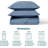 Lightweight Summer Bedspreads - 3 Piece Oversized Quilt Set - Reversible Coverlet Set - California King Size-123016139-123016143