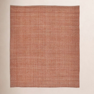 Fleurette Orange Hand-Woven Rug