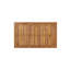 Ensemble de repose-pieds moderne Mid-Century + table basse, coussins résistants à l'eau avec structure en bois massif