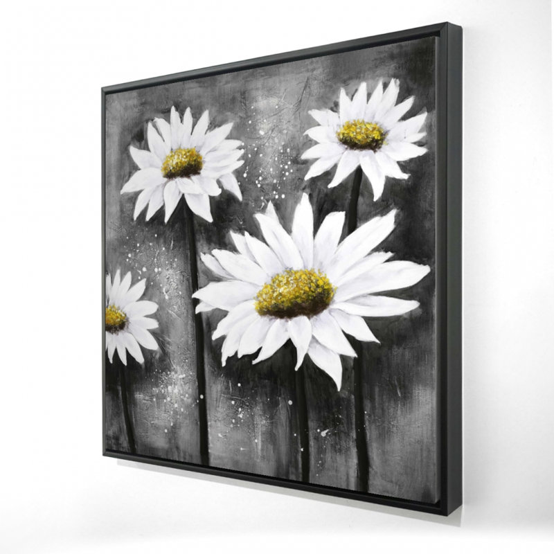 «Daisies At Sun» sur toile