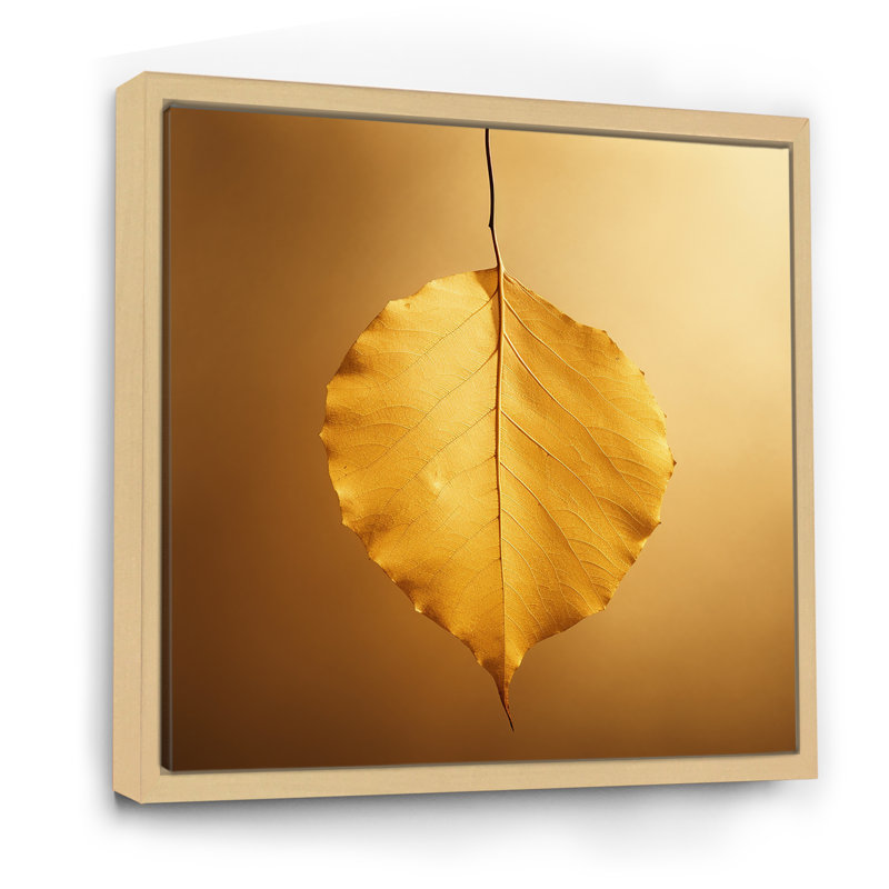 Lumière zen jaune clair sur toile, H 30 po x l 30 po x P 1 po, Cadre naturel flottant