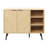 Gregroy 39'' Sideboard Buffet with Adjustable Shelves