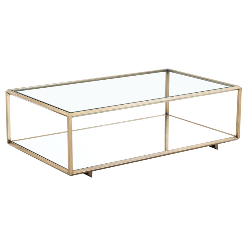 Florabella Glass Coffee Table