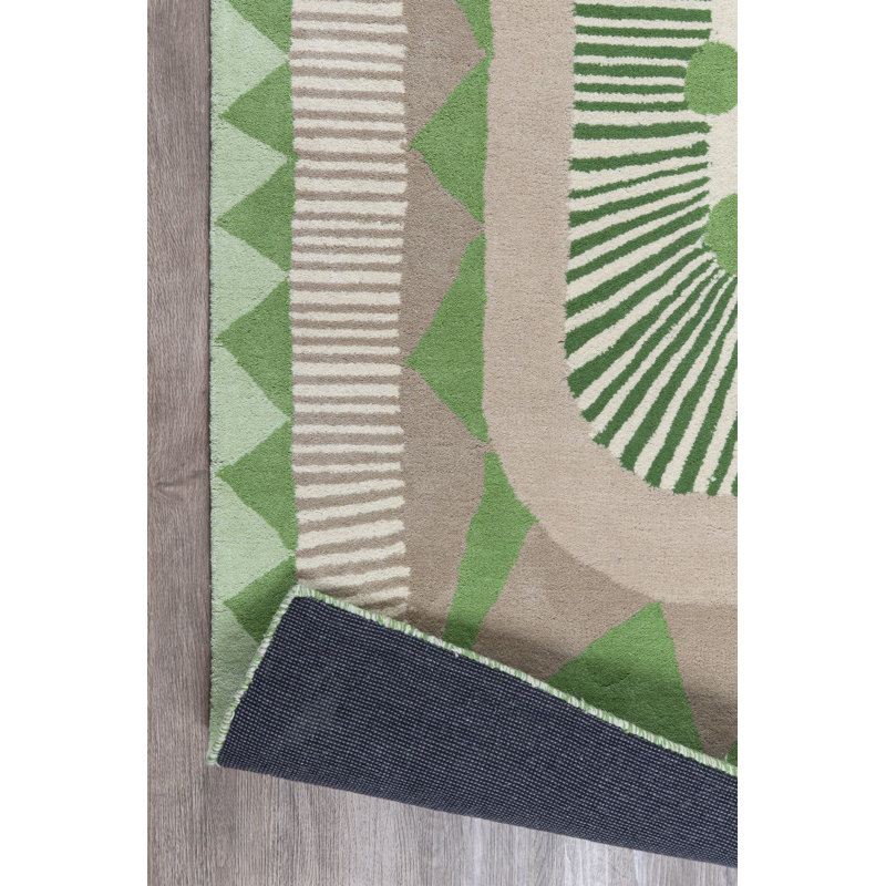 Ressington Oriental Wool Hand Woven Area Rug, Rectangle 160 x 230cm