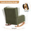 Chaise berçante en bois massif-1341420789