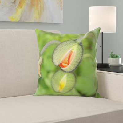Coussin décoratif fleur