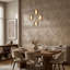Panneau mural en PVC souple 19,7 "x 40,6" en Alpaca gris (paquet de 10)-124571488