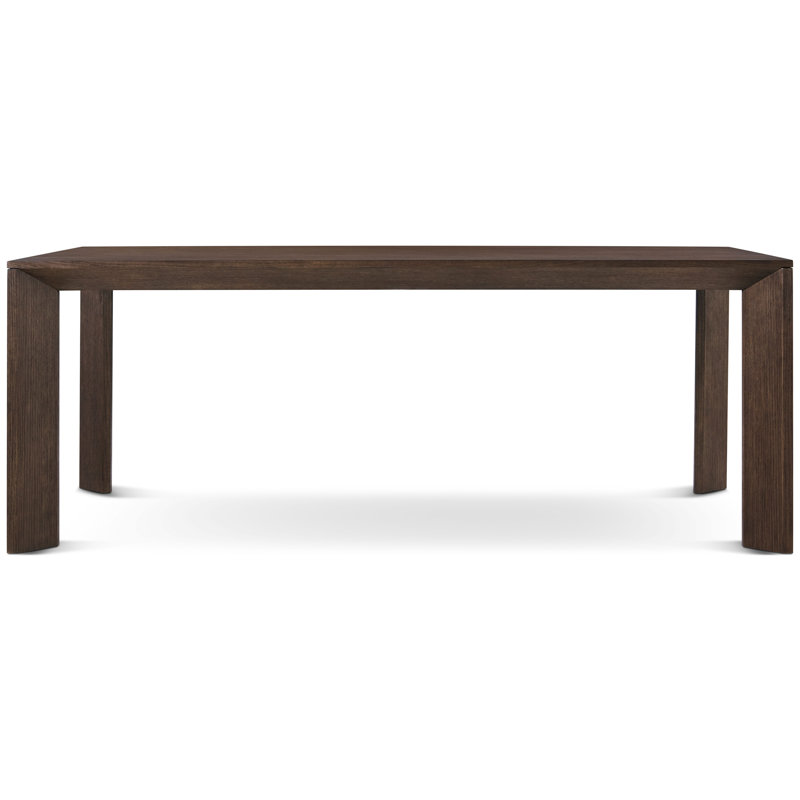 Lisbon Dining Table, Brown, 30" H x 78.74" L x 39.37" W