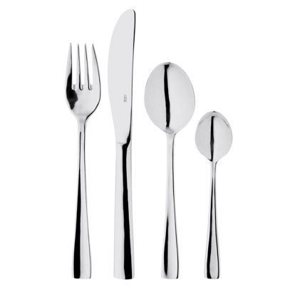 Judge 24 Piece Stainless Steel Cutlery Set,Table Setting for 6, Barclay Design.