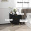 40cm W Manufactured Wood Bedside Table-1815435186