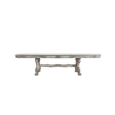 Dresden Vintage Bone White Finish Dining Table(Not Including Chair)