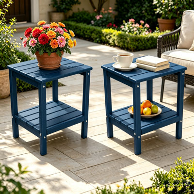 HDPE Outdoor Adirondack Side Table