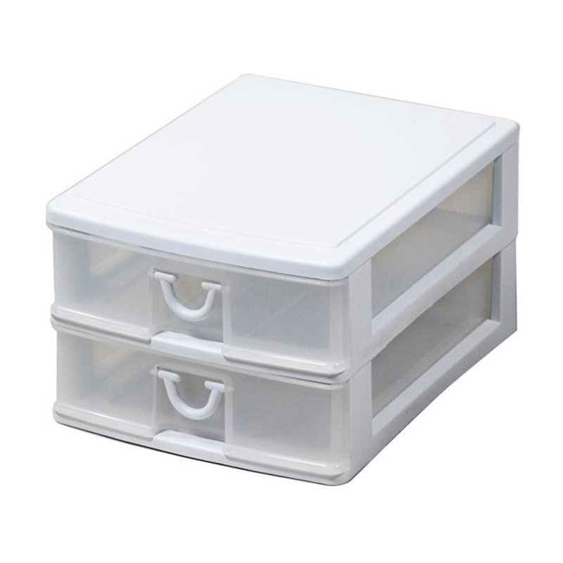 2 Drawer Stackable Drawer
