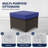 2 - Person Outdoor Swivel Chair Outdoor Seating Group with Ottomans-110904478