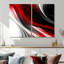 Chezaray - Art mural abstrait de vagues modernes-114713531-114713533-114713535