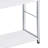 Chrome 4-Tier Rectangular Bookshelf (Bookshelf)-947006947