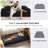 Boneless Modern 3-Seater Sofa with Deep Seat, No Assembly Required, Modern Corduroy Couch with 2 Pillows, Lazy Compression Sofa for Living Room Bedroom, Hybrid Sofa in a Box-1933353193