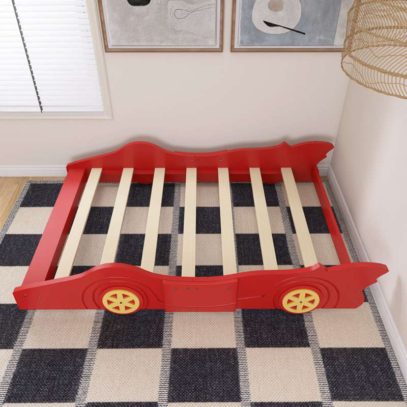 Lit de jour pour enfants Aistis, Double, Rouge