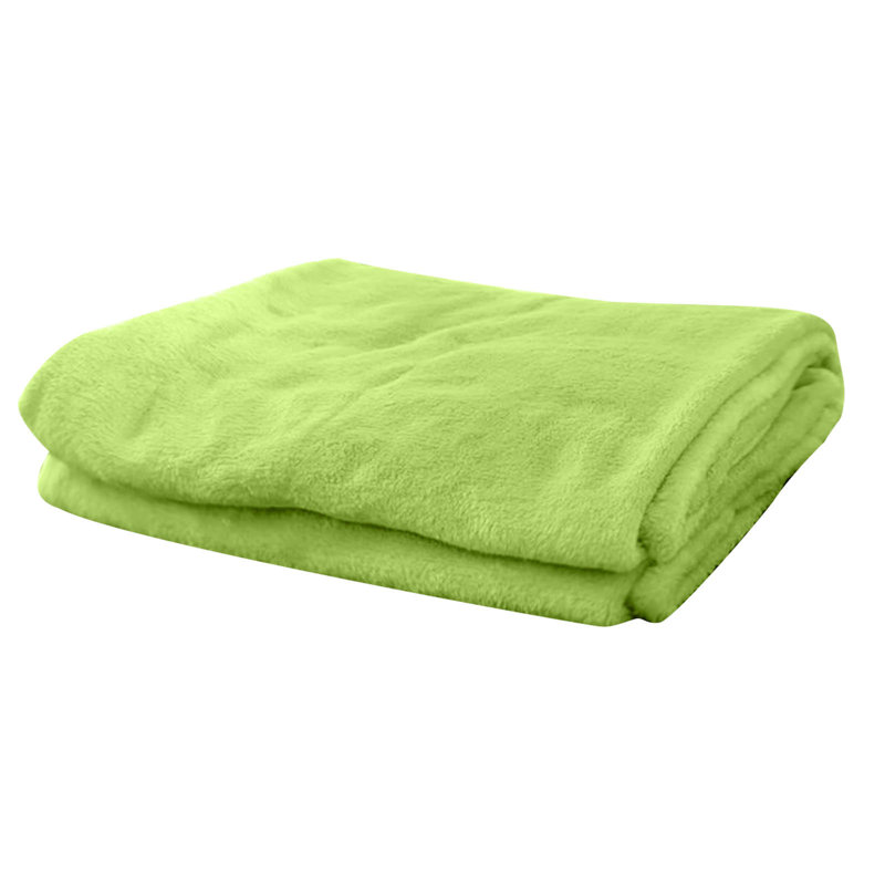Coussin décoratif pour lit super doux et chaud, Green
