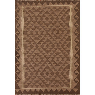 Tapis oriental géométrique Kilim 3 x 5