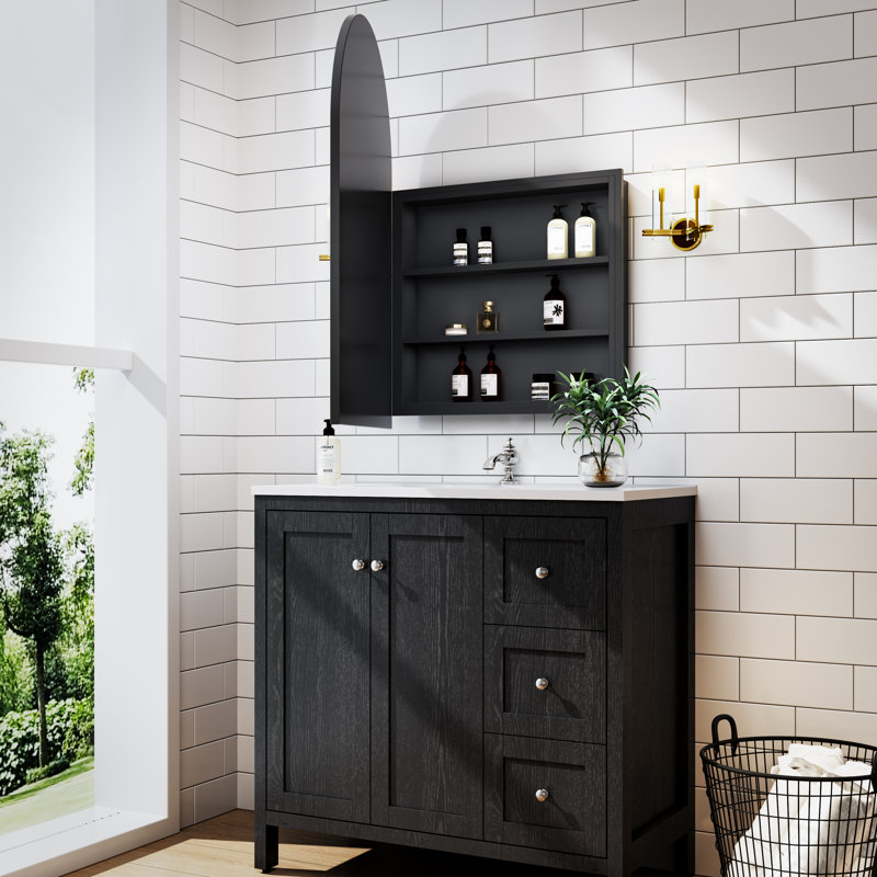 36'' Single Vanity With Medicine Cabinet