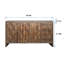 Armoire en bois de style campagnard 4 portes
