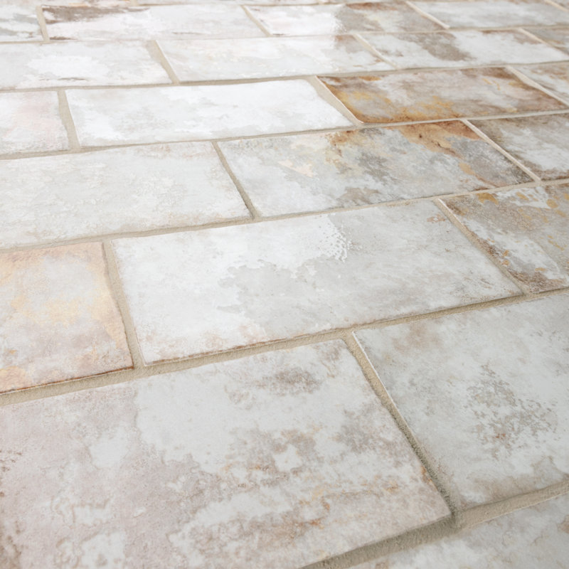 Carrelage mural en céramique aspect brique 3 "x 6" Merola Tile Biarritz, Beige