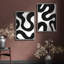 Art mural encadré, rétro, antique et classique pour chambre à coucher - 16 po x 24 po-1955188833-1955188834