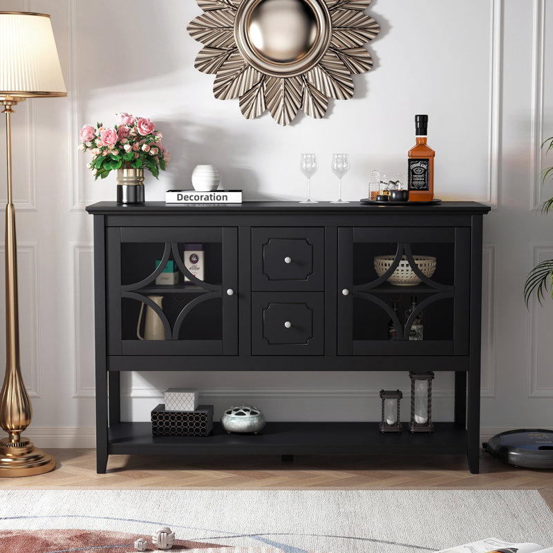 Reyla 51.8'' Console Table with Adjustable Shelves