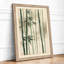 Bamboo in Mist Japandi - Framed Print-1045360786-1045360790
