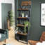 Derk 220 cm H x 69.5 cm W Steel Ladder Bookcase