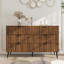 Ensemble de chambre à coucher 3 pièces avec commode à 6 tiroirs et deux tables de chevet