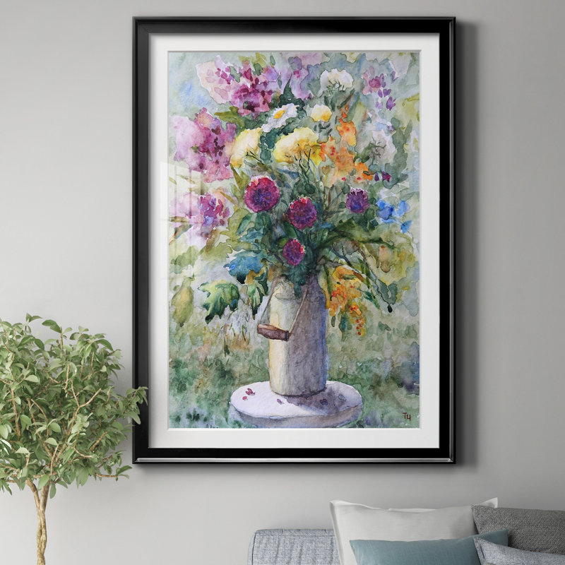 Printemps, reproduction d'art sur toile, H 18,5 po x l 24,5 po x P 1,5 po, Noir