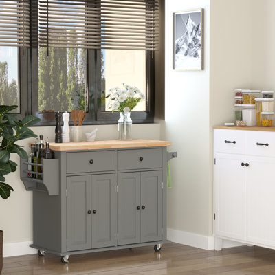 Wood Kitchen Island