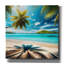 Toile épique Graffiti «Paradise Beach 4» par Rey Klimt, 12 po x 12 po