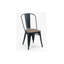 Lelystad Solid Wood Top Metal Base Dining Table