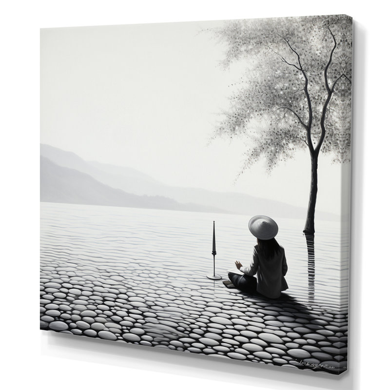Photo de plage Reverie II, H 30 po x l 30 po x P 1 po, Toile tendue