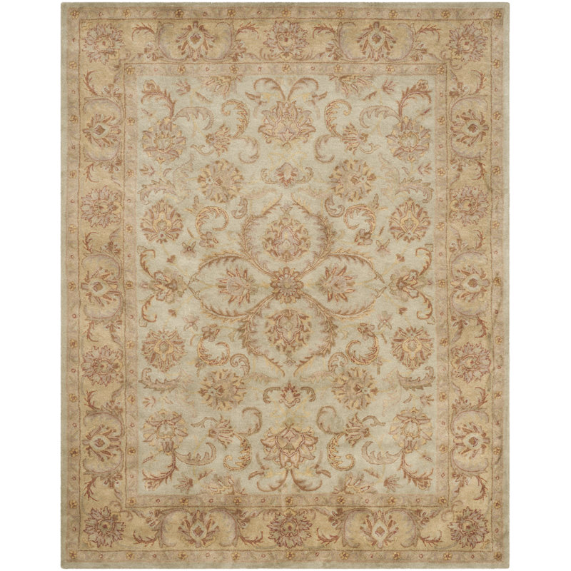 Tapis oriental en laine touffeté à la main Taylor, Rectangle 12 pi x 15 pi