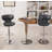 Leopoldo Swivel Upholstered Adjustable with Metal Frame-1273325867