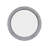Eilish Metal Flat Wall Mirror-602072262