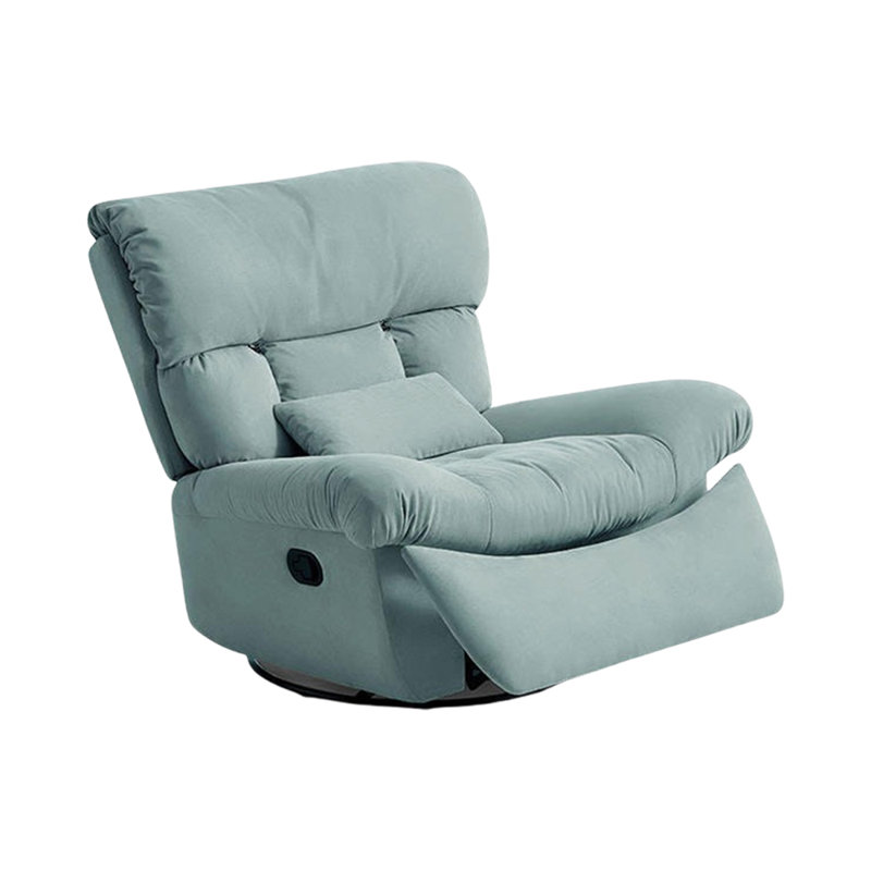 Teaunna Upholstered Recliner, Blue