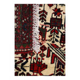 Persian Antique Hamadan rug 3'11"x 7'11"