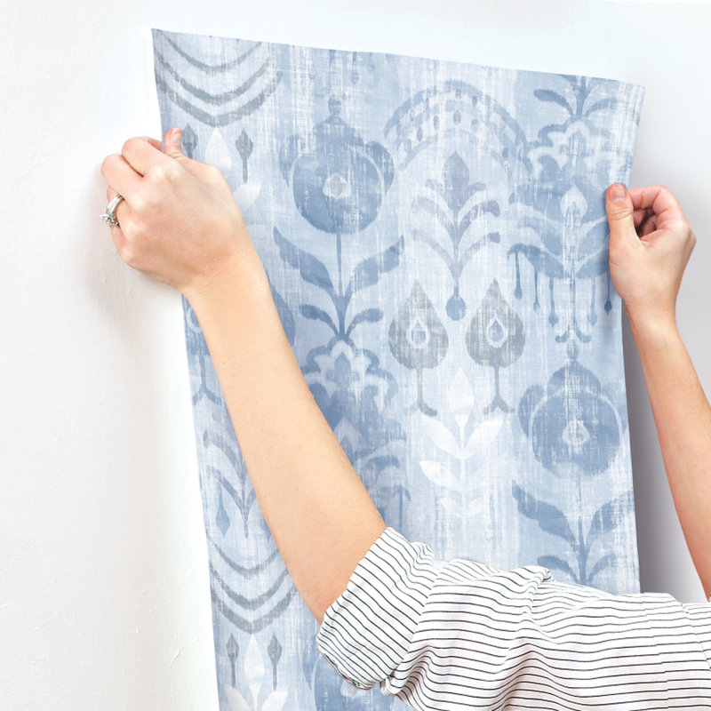 Pavord Floral Wallpaper Double Roll, Blue