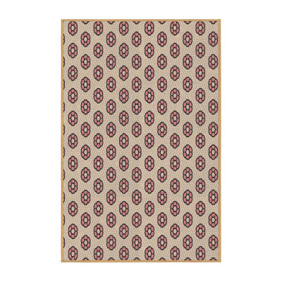 Tapis brun/beige à motifs Janda