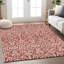 Tapis rectangulaire lavable à la machine intérieur / extérieur 1 pi 8 po x 2 pi 6 po ACN920 rouge 3 pi x 5 pi-109582782