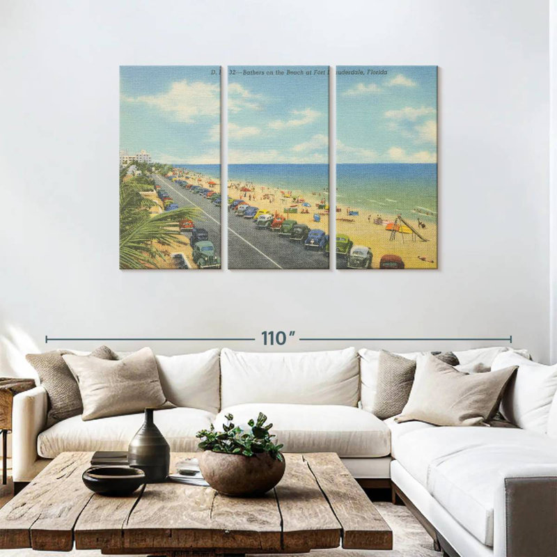 Carte postale Gillard Beach II, H 48 po x l 74 po
