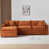 Chenille orange