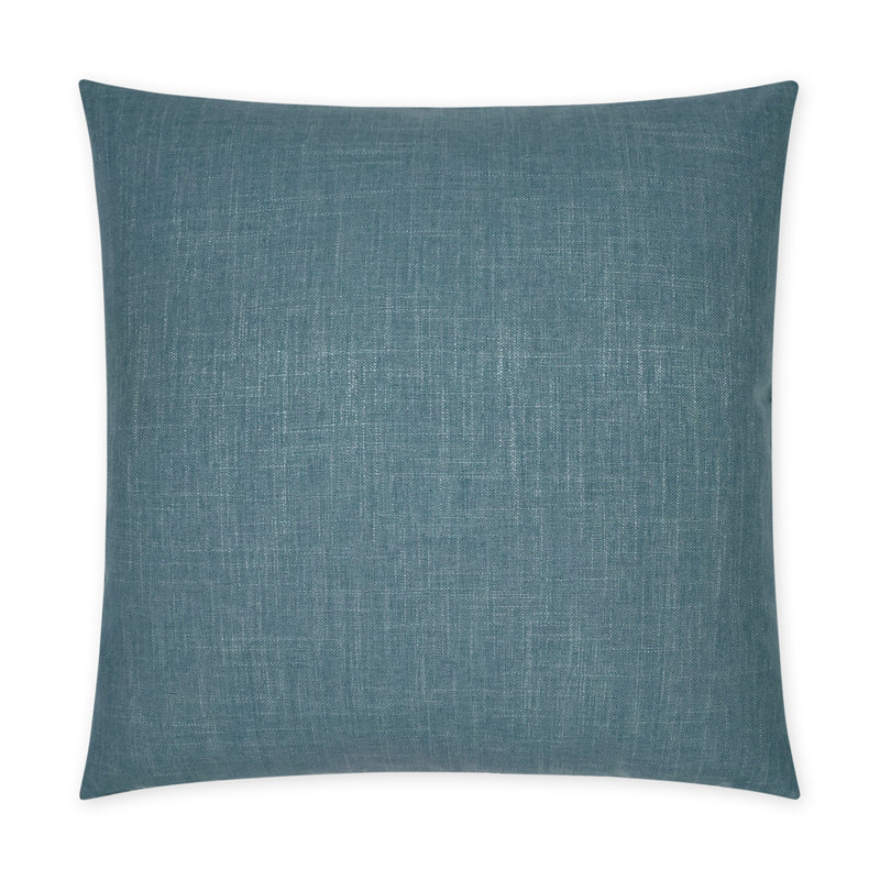 Coussin décoratif Lena, Lapis, Carré 22 po