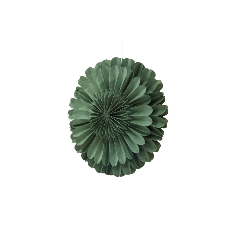 Ellent 1 - Light Geometric Pendant, Green