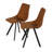 Dunellon 18'' H Faux Leather Upholstered Side Chair